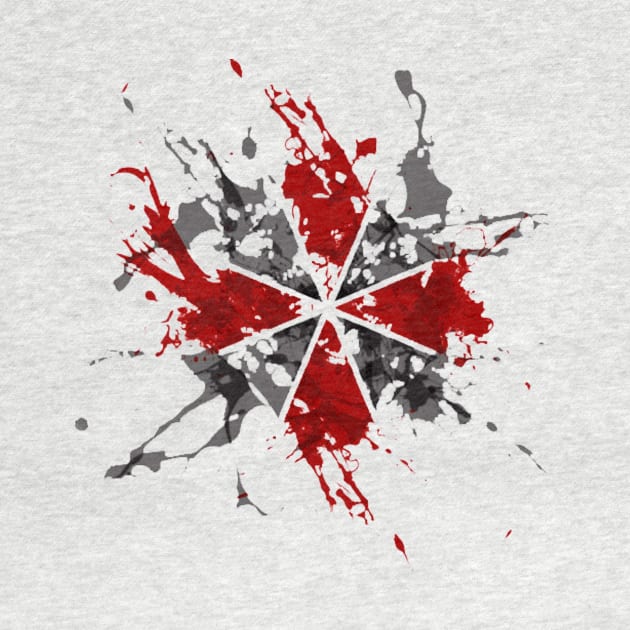 Resident Evil Umbrella Splatter by AimeeLou